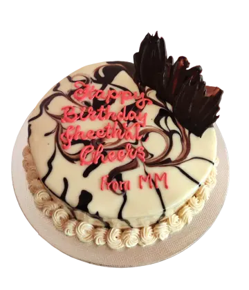 White vancho cake